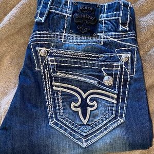 Mens Rock Revival jeans! Size 34!